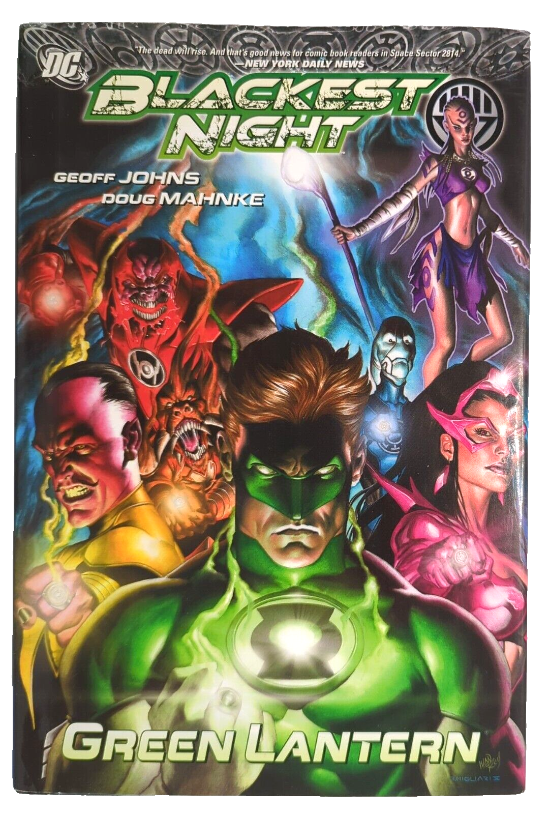 Green Lantern Blackest Night by Geoff Johns, Doug Mahnke