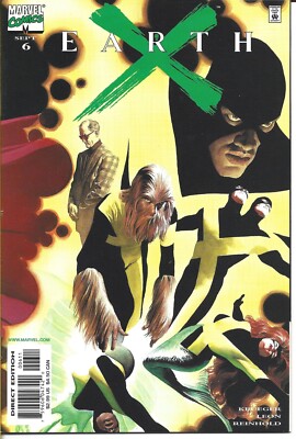 EARTH X #6 MARVEL COMICS 1999 BAGGED AND BOARDED