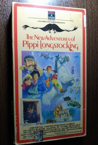 The New Adventures of Pippi Longstocking (VHS, 1988)Used. | eBay