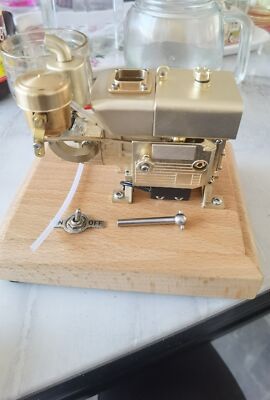 Mini Horizontal Single-cylinder Water-cooled Engine Model Petrol Engine