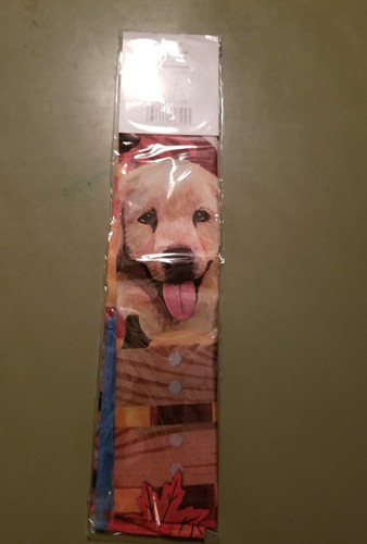 Fall Autumn Small Garden Flag Red Farm Truck, Pumpkins, Yellow Lab Puppy NEW