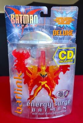 BATMAN BEYONG ENERGY SURGE WITH AUDIO CD ROM SEALED BOX 1999