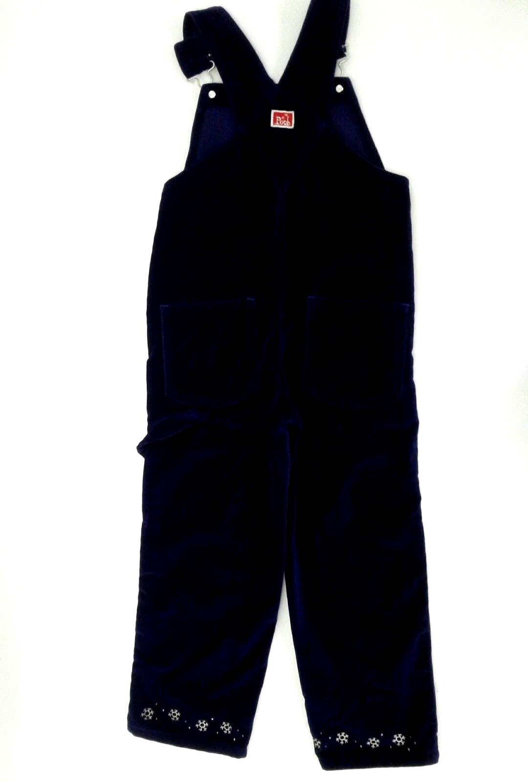 Disney Winnie The Pooh Bib Overalls Coveralls Children Girls Size 5 / 6 M Purple