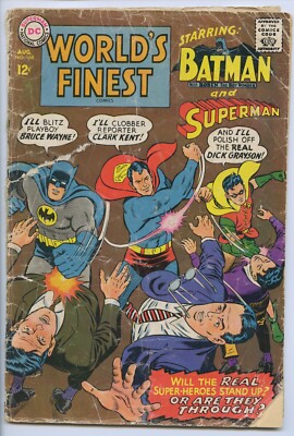 WORLD S FINEST COMICS #168 - Superman - Batman