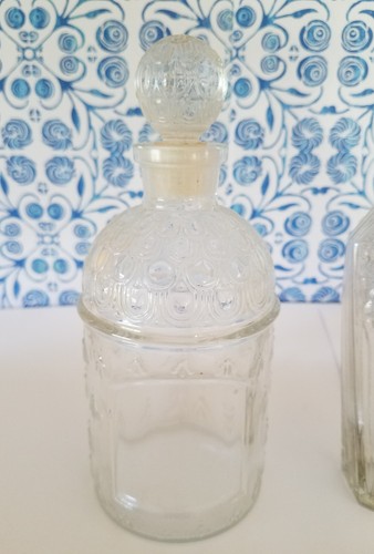 Antique Glass Perfume Bottles Set of 3 For 1 Price