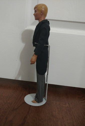 1974 Sun Valley Ken Doll Wearing Genuine Ken Tuxedo No Shoes Stand Included