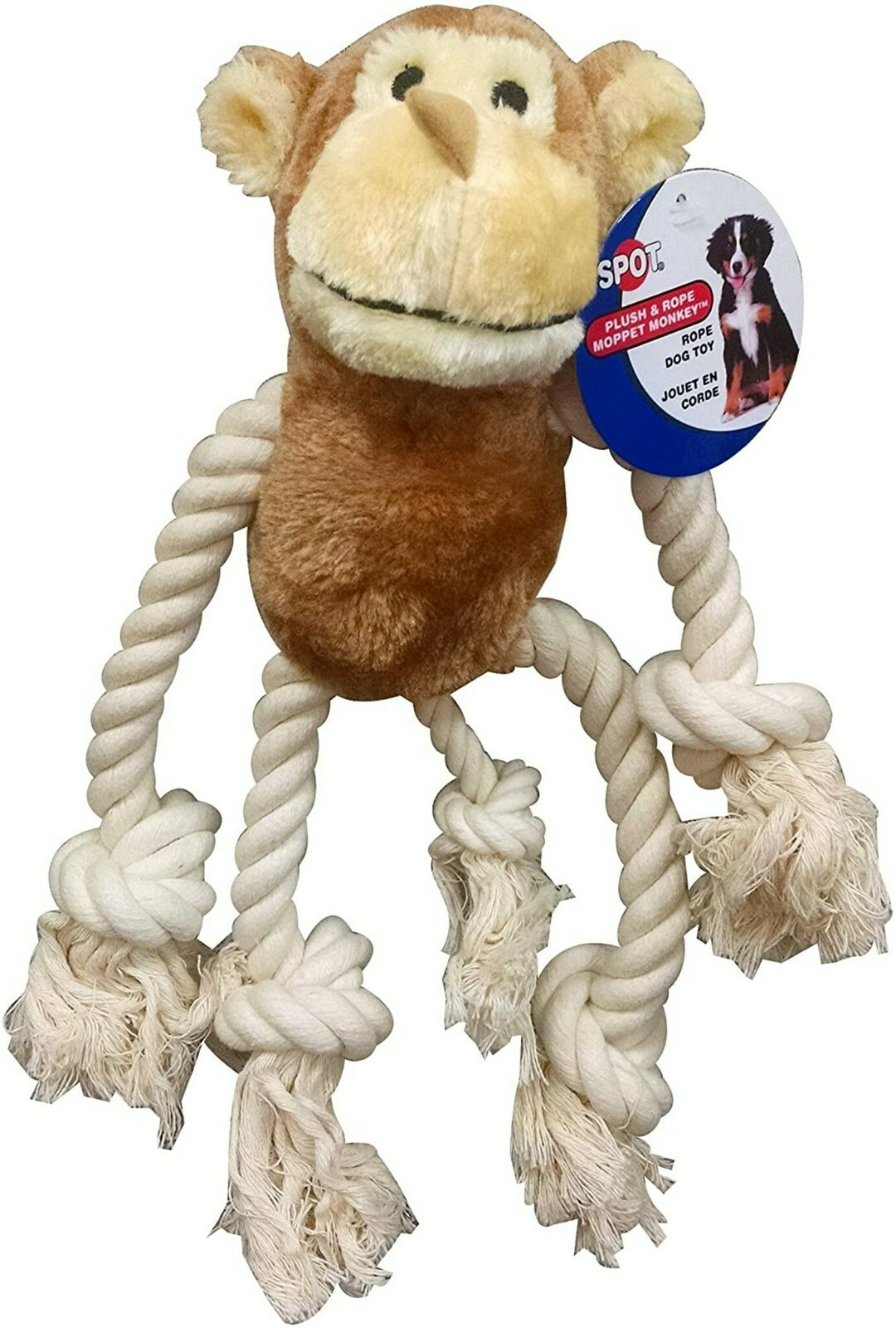 Ethical Pet Spot Holiday Happy Yeti Dog Toy Ethical Pet Spot Holiday Happy Yeti Dog Toy