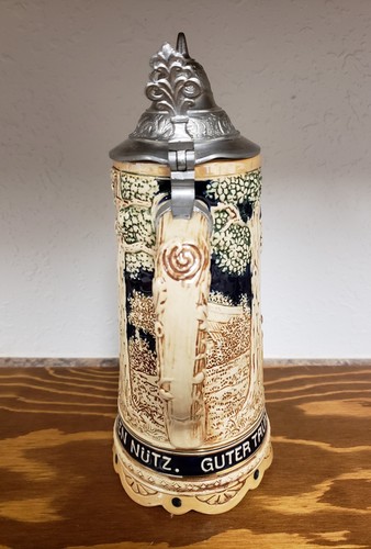 Thoren's Music Box Lidded Beer Stein made Switzerland (Works)