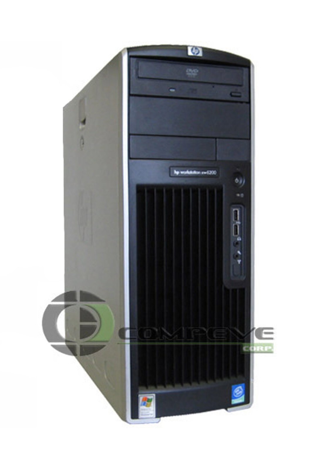 HP XW6200 Workstation 2x Xeon 3.4GHz RAM 8GB SSD 500GB NVS