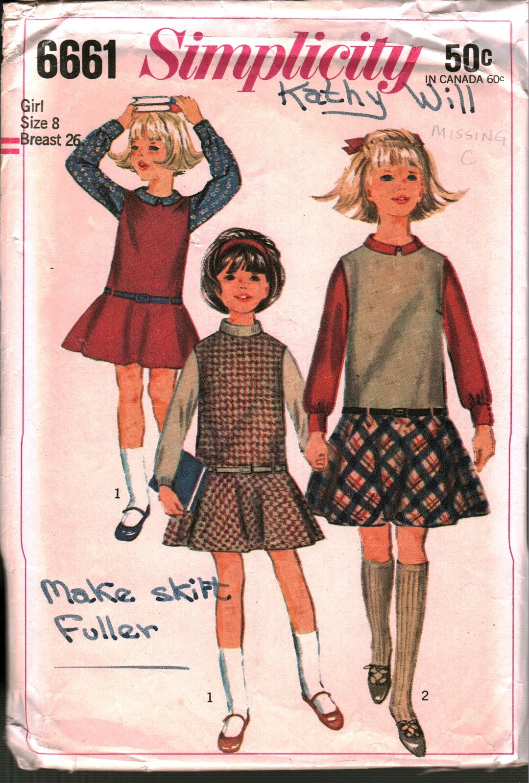 トップス vintage gilet original stitch processing Simplicity Sewing Pattern S9723 Unisex Dual Port Access