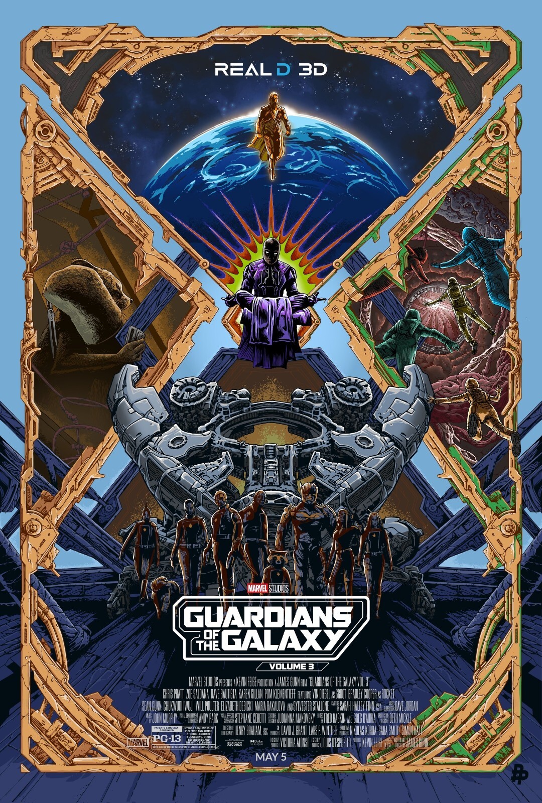 Guardians of the Galaxyポスター Amazon.com: XIHOO Guardians of the Galaxy Vol. 3 Movie