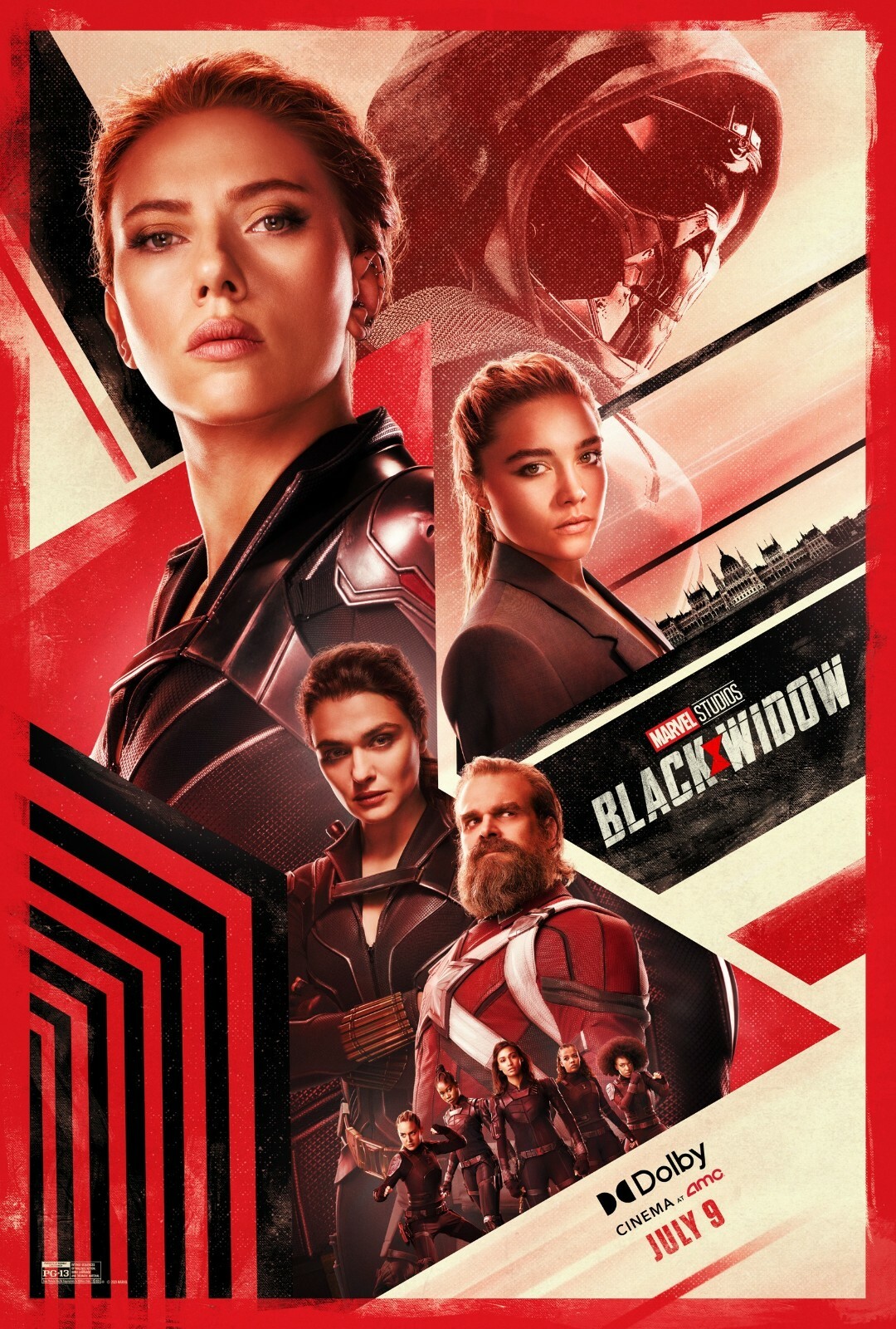 ブラックウィドウ 　映画ポスター ブラック・ウィドウ」本ポスタービジュアル - マーベル