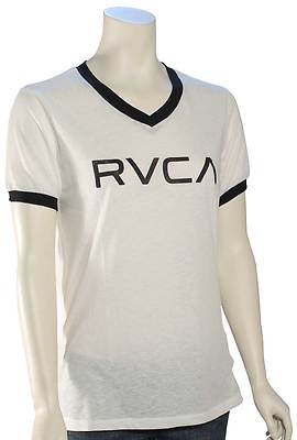 

Женская футболка RVCA Big RVCA — винтажный белый — новинка