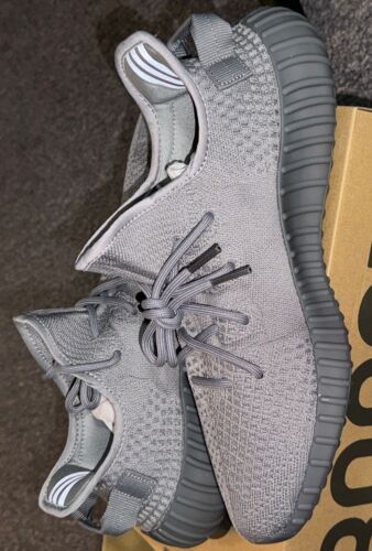 Pre-owned Adidas Originals Adidas Yeezy Boost 350 V2 Steel Grey If3219 Size 12 (in Hand Ships Fast) In Gray