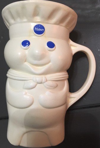 1979 Vintage Pillsbury Doughboy Advertising plastic mug cup ORIGINAL OWNER