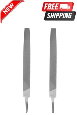 Axe File Sharpener Set 2Pcs 8Inch Flat Metal Axe File Rectangular Cut Mill Smoo
