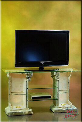 Lowboard Sideboard Fernsehtisch TV Rack TV Ecktisch TV Tisch TV Schrank Stuckgip