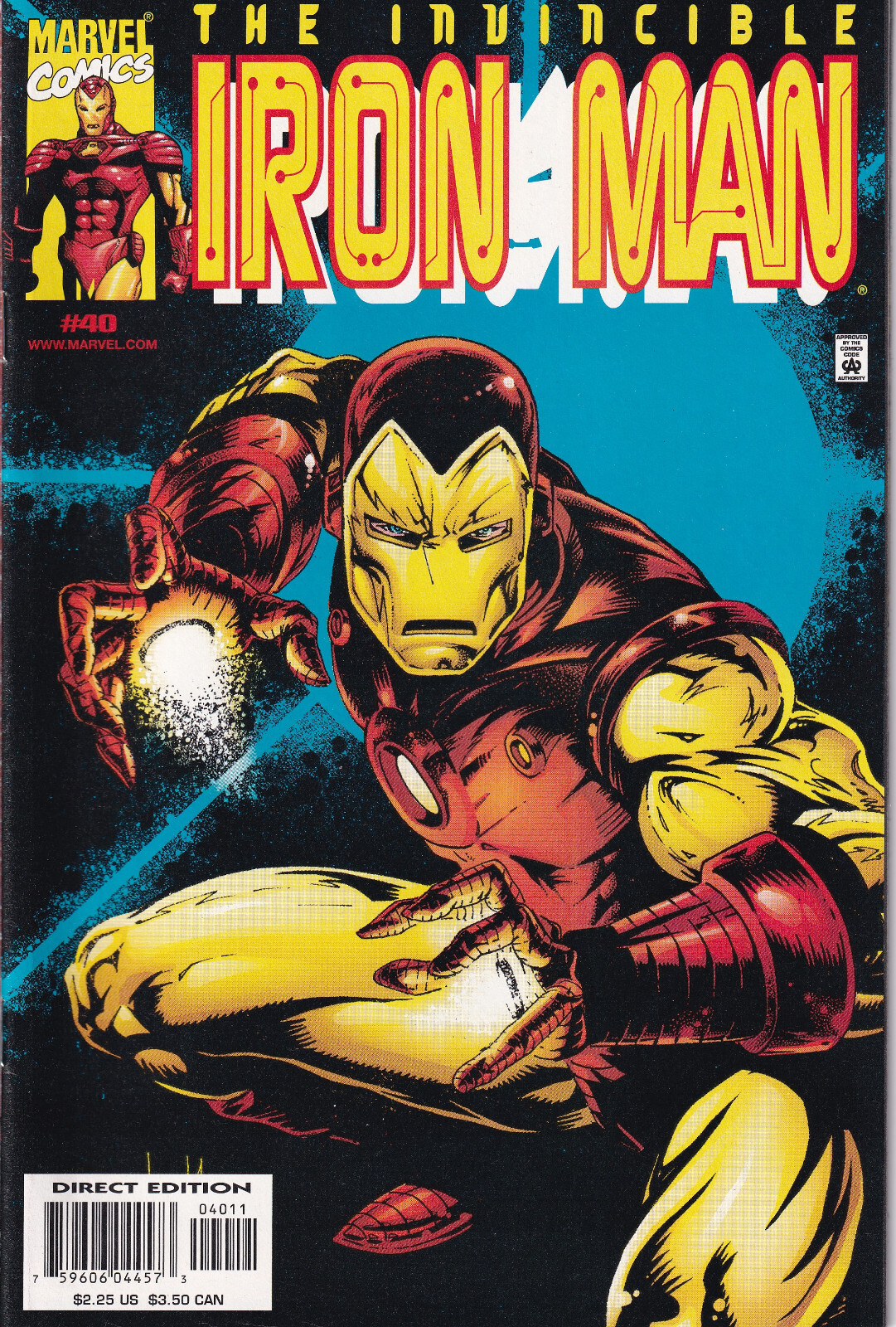 洋書 Marvel's Iron Man 3 IRON MAN Vol. 3 # 40 May 2001 MARVEL Comics | eBay