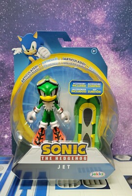 Jakks pacific Sonic the Hedgehog Jet The Hawk 4 in Action Figure - 41684