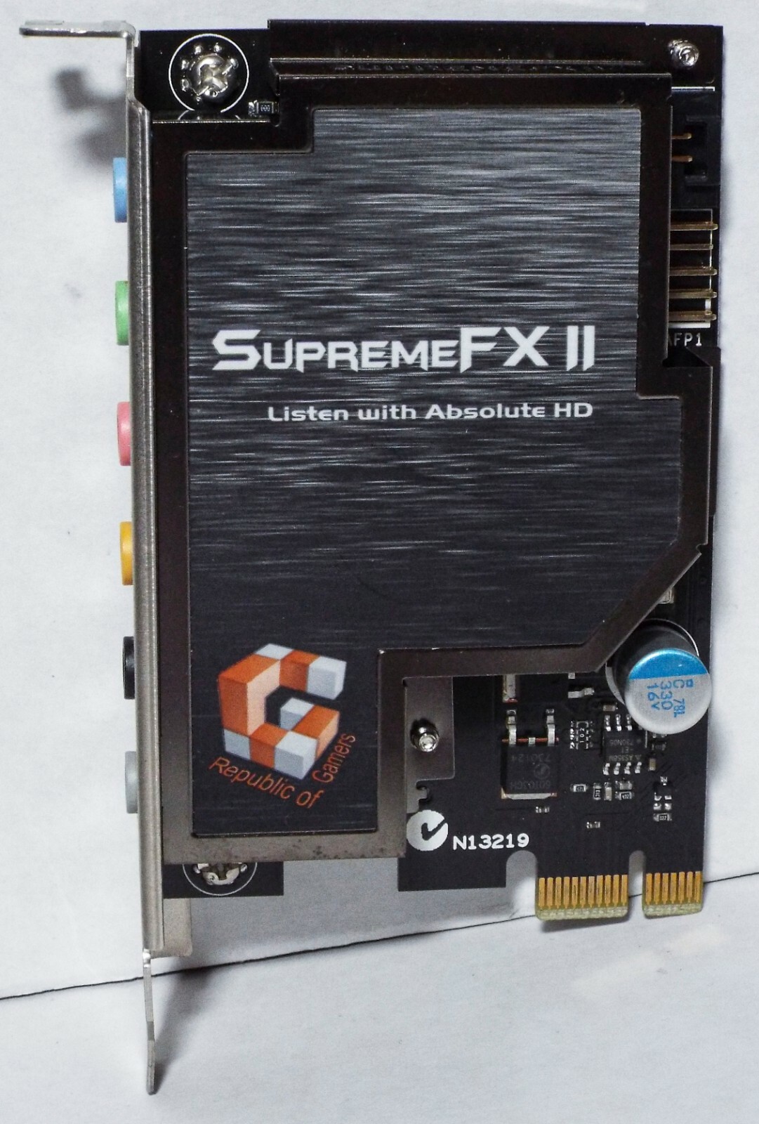 ASUS SupremeFX II Absolute HD PCI-Express x1 Sound Card