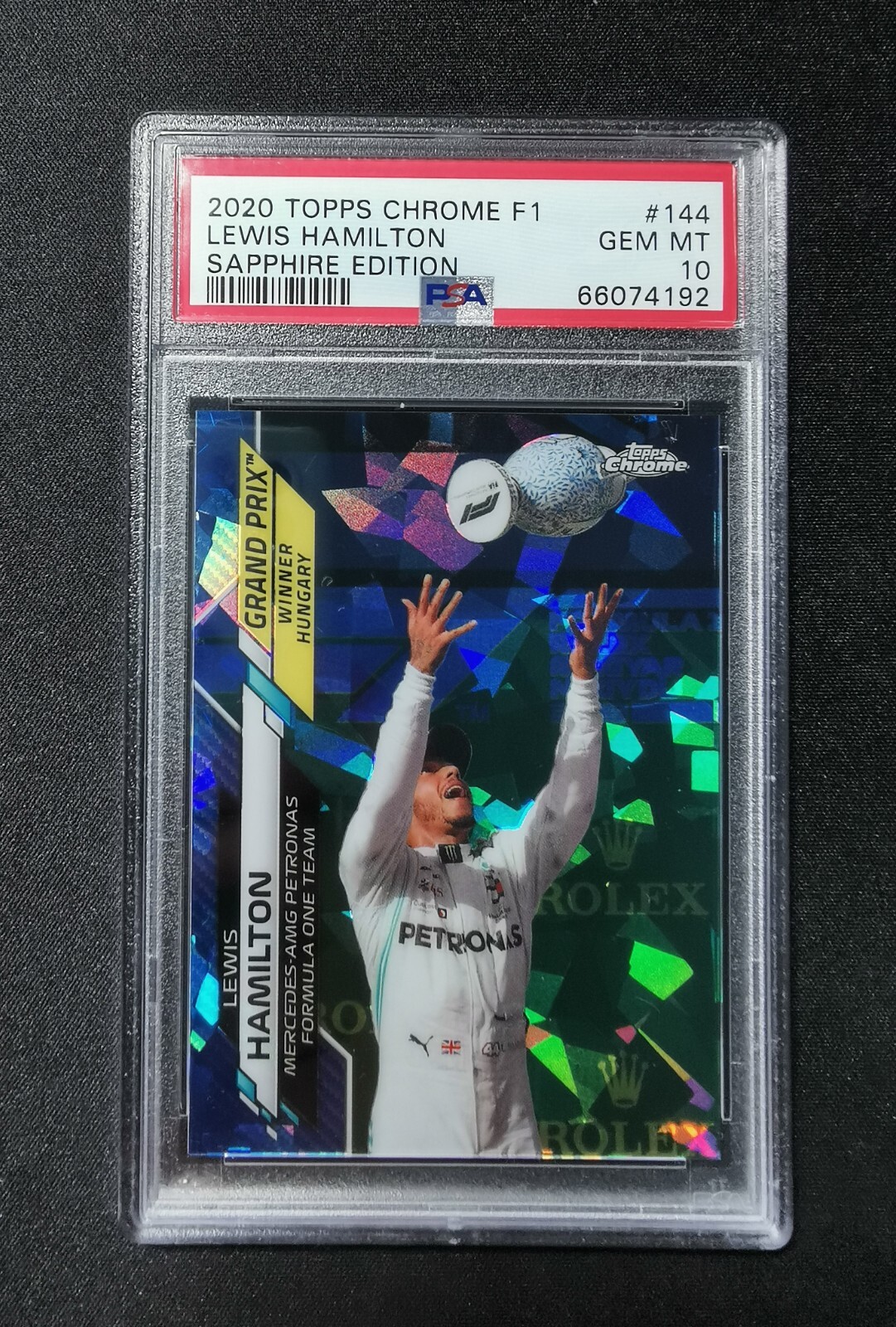 その他 2020 topps f1 sapphire Lewis Hamilton PSA 10 LEWIS HAMILTON 2020 Topps Chrome Sapphire SP F1