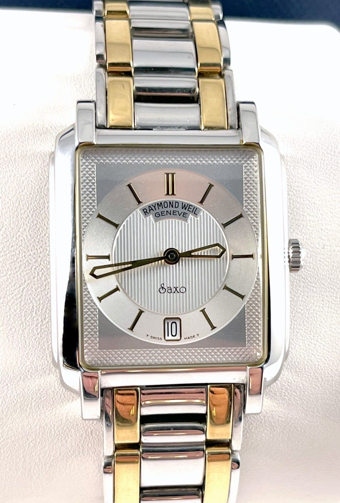 【新品電池】RAYMOND WEIL SAXO メンズ 腕時計 純正ベルト Raymond Weil Saxo Mens Watch in Excellent Condition Model 9110 | eBay