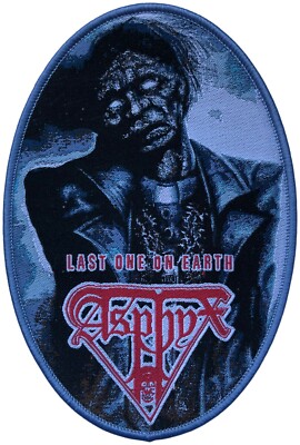 ASPHYX - Last One On Earth - Light Blue Border - 13,5 x 9,1 cm - Patch - 169617