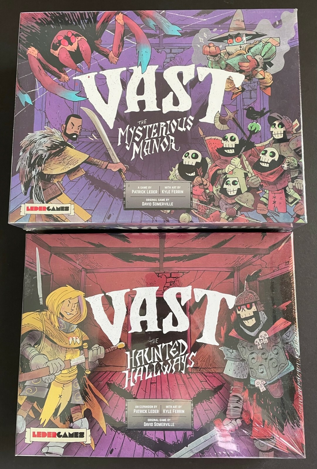 VAST Board Game Bundle - Mysterious Mansions & Haunted