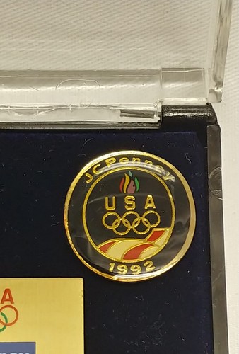 1992 USA JcPenny US olympic set of 4 collectors pins barcelona '92