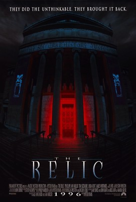 THE RELIC (1997) ORIGINAL ADVANCE MOVIE POSTER  -  ROLLED