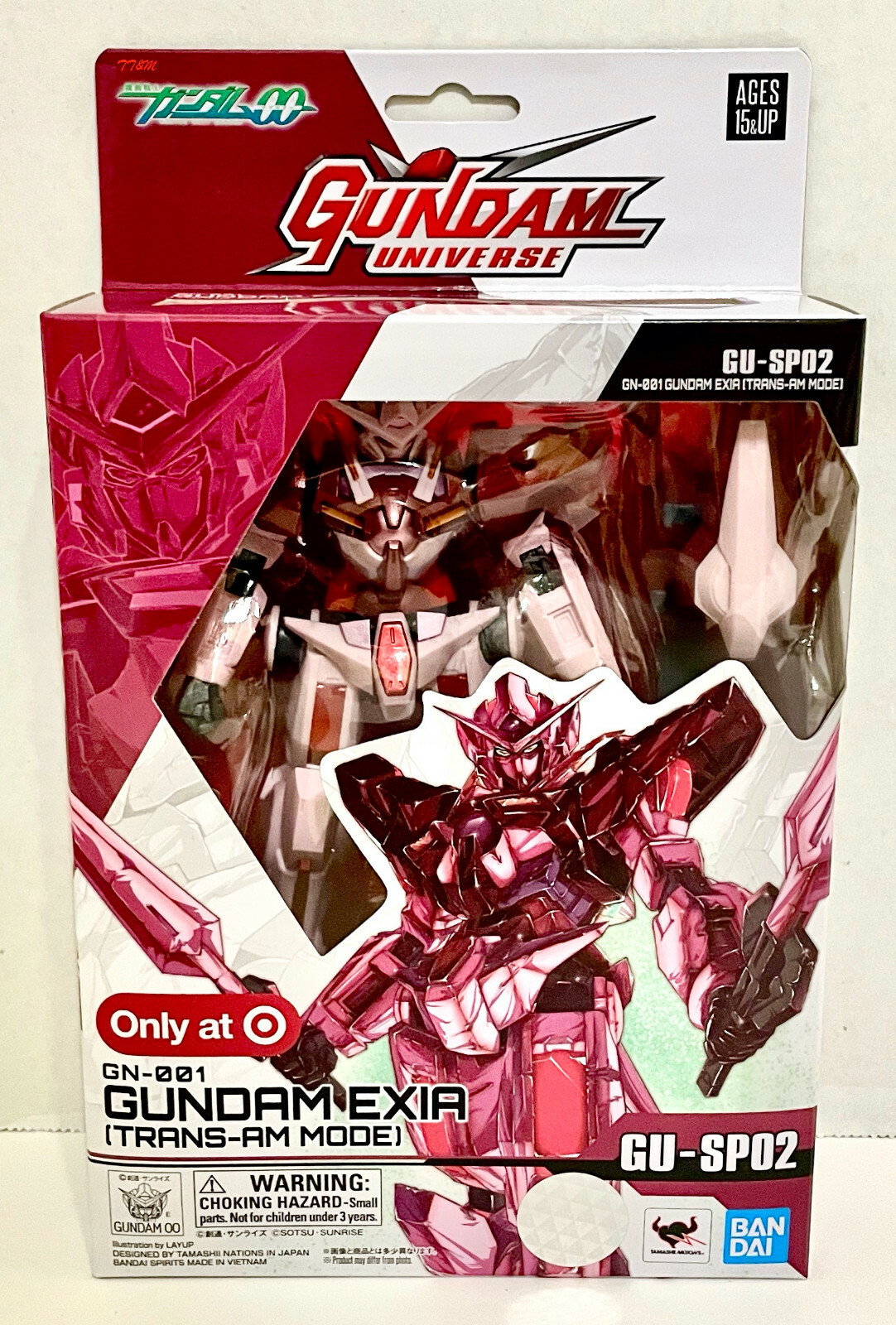 Gundam Universe GU-SP02 GN-001 Gundam Exia (Trans-AM Mode) Gundam Universe GU-SP02 GN-001 Gundam Exia (Trans-AM Mode)