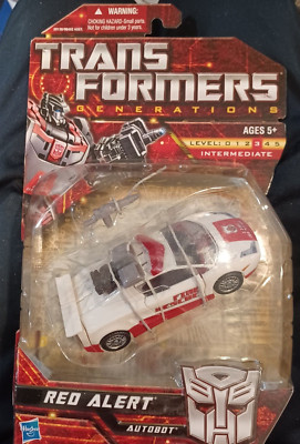 Transformers Generations Deluxe RED ALERT (CHUG)  FACTORY SEALED  BOX-25