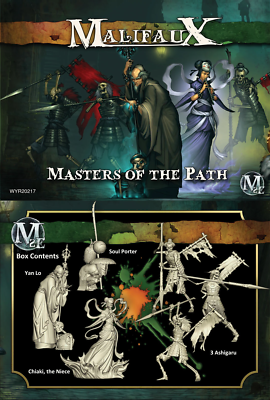 洋書 MASTERS OF THE MILLENNIUM Masters of the Path - Yan Lo Box Set – Wyrd Miniatures