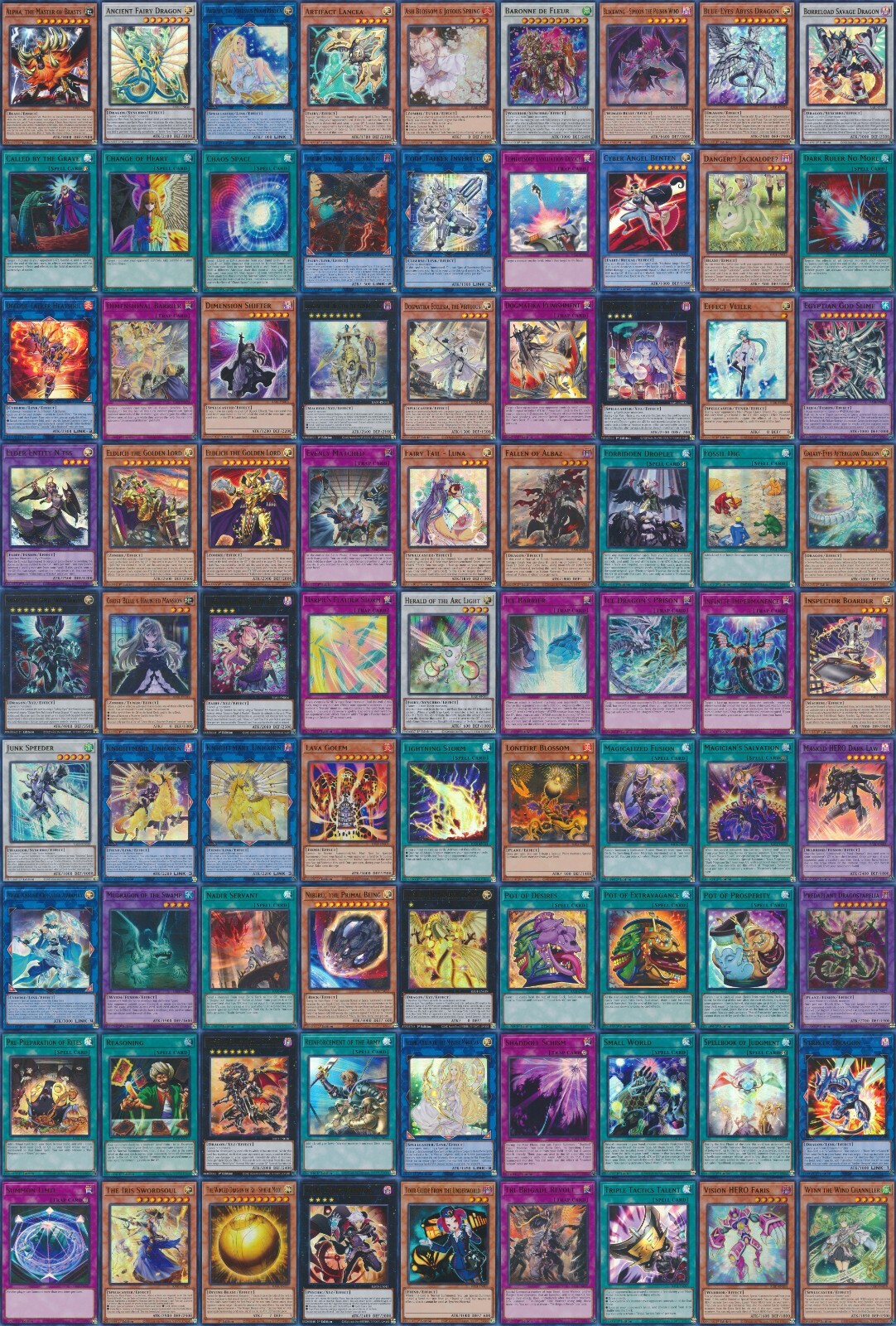 25th Anniversary Rarity Collection Complete 81 Ultra RARES
