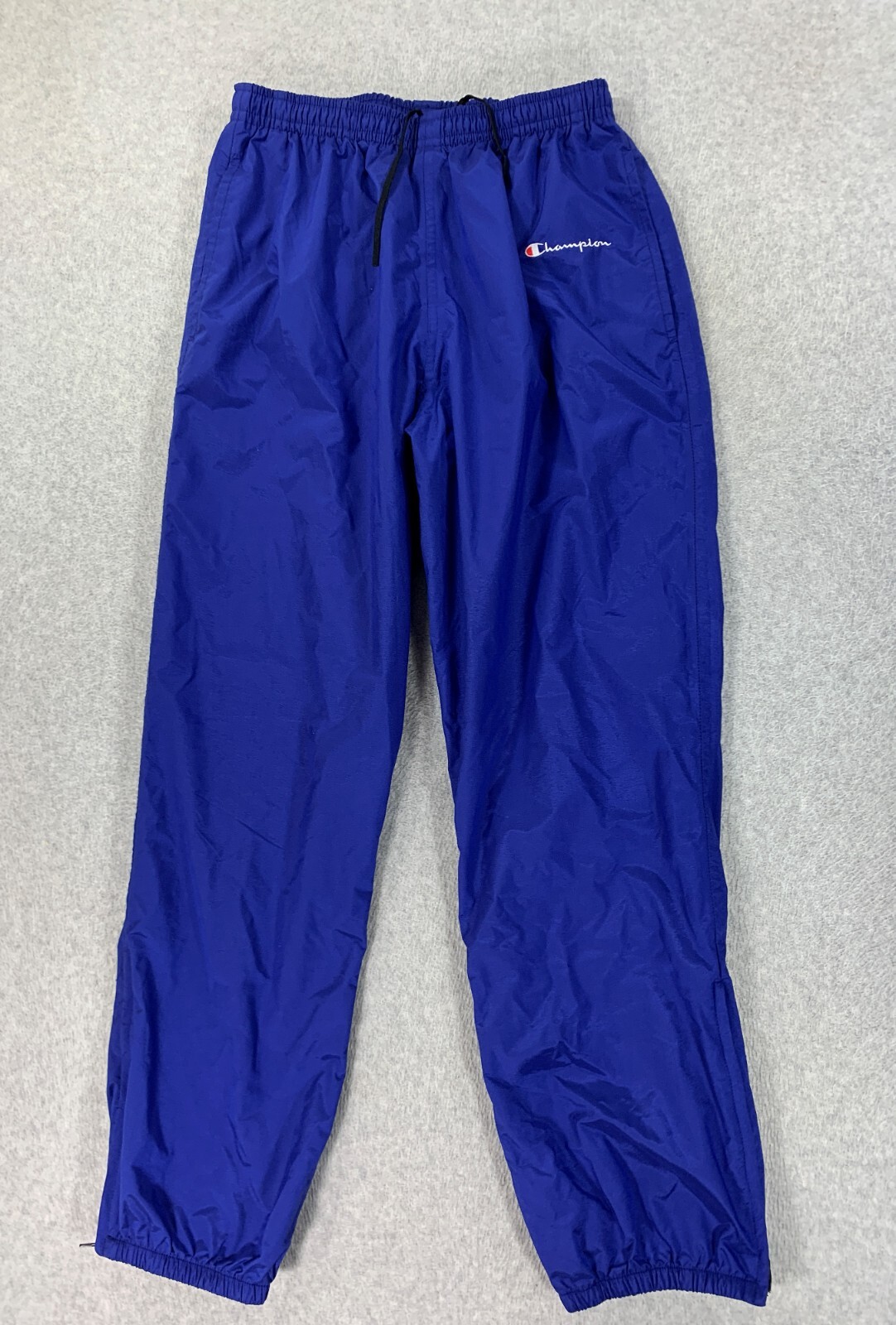 Champion Breathable Athletic Wind Pants (Men's Medium) Blue Champion Breathable Athletic Wind Pants (Men's Medium) Blue
