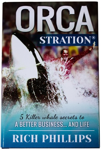 RICH PHILLIPS Orca-Stration SIGNED 1ST EDITION Sea World Killer Whale Trainer HC