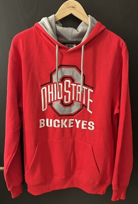 Ohio State Buckeyes Stadium Athletics Mens Hoodie Pullover Size Medium SUPER!