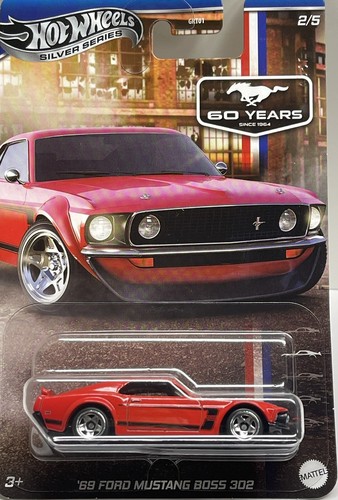 Hot Wheels Silver Series 60 Years Since 1964 2/5 '69 FORD