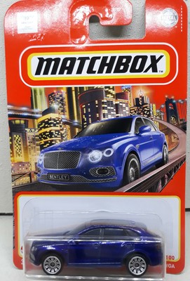 Matchbox   2018 Bentley Bentayga  9/100   2021 BENTLEY / Thailand  Metal Pieces