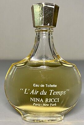 RARE Vintage Lalique Nina Ricci L' Air Du Temps Perfume 25 ml France Unused