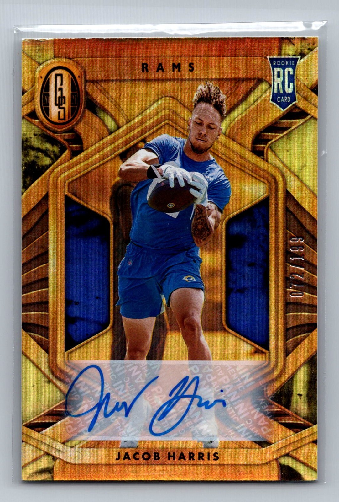 Jacob Harris 2021 Panini Gold Standard Football #140 Rookie