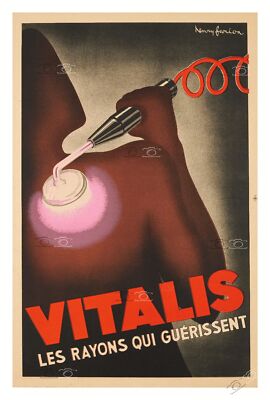 PUB VITALIS Rupa-POSTER 40x60cm d'une AFFICHE VINTAGE