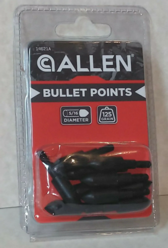 27 Allen Bullet Points 125 Grain 5/16" Diameter Arrow Heads 