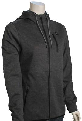 

Женская толстовка на молнии Rip Curl Departed Anti Series — темно-серый марле — новинка, Grey
