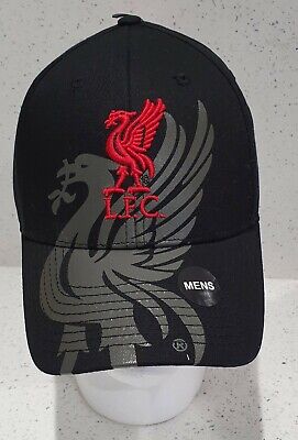 Liverpool FC Official Big Bird Black and Grey Baseball Cap - Brand 47 