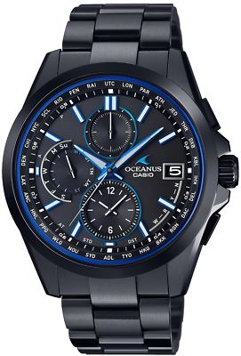 Pre-owned Casio Oceanus Ocw-t2600b-1ajf Men's Watch Japan Domestic Version