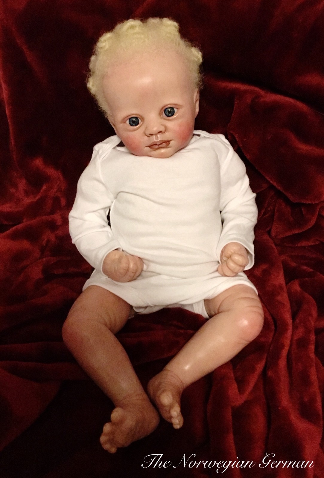 Precious OOAK African Albino | Black Baby Doll ~ Reborn Art Doll Collector