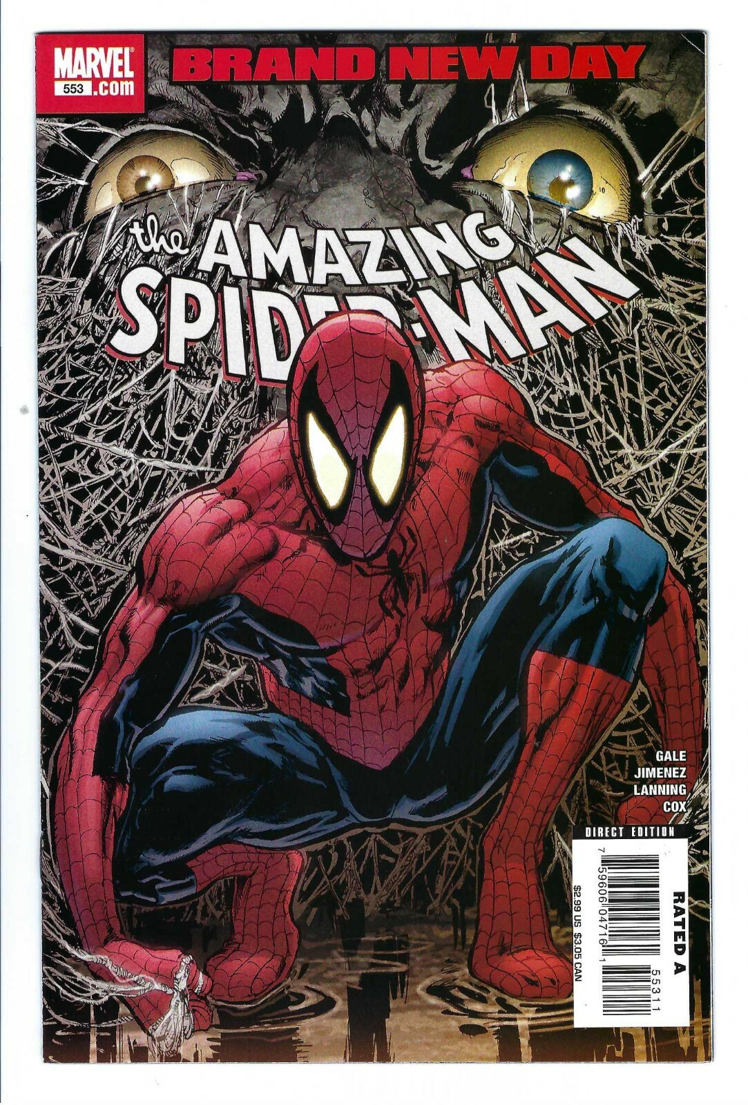 アメコミリーフ　Amazing Spider-Man #800 限定版 サイン入 アメコミリーフ Amazing Spider-Man #800 限定版 サイン入 The