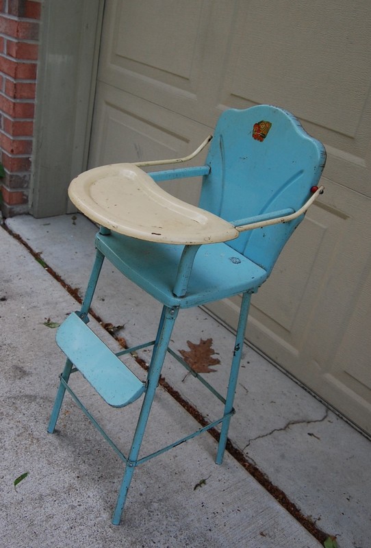amsco doll high chair