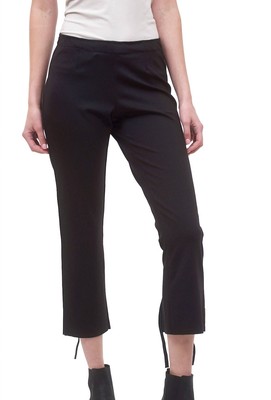 Pre-owned Paper Temples Ponte Kick Pant In Black - Size 1